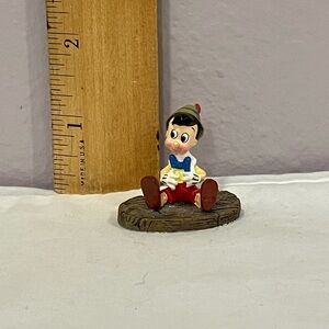 Disney Pinocchio Figurine - Red, Blue, Brown